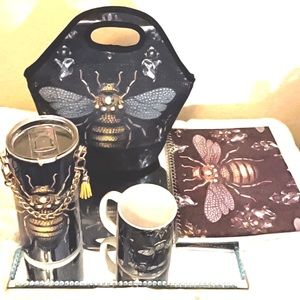 Custom made bumblebee lunch set